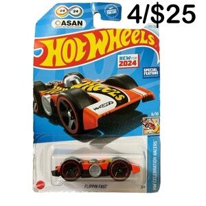 Hot Wheels Flippin’ Fast Car (Orange)